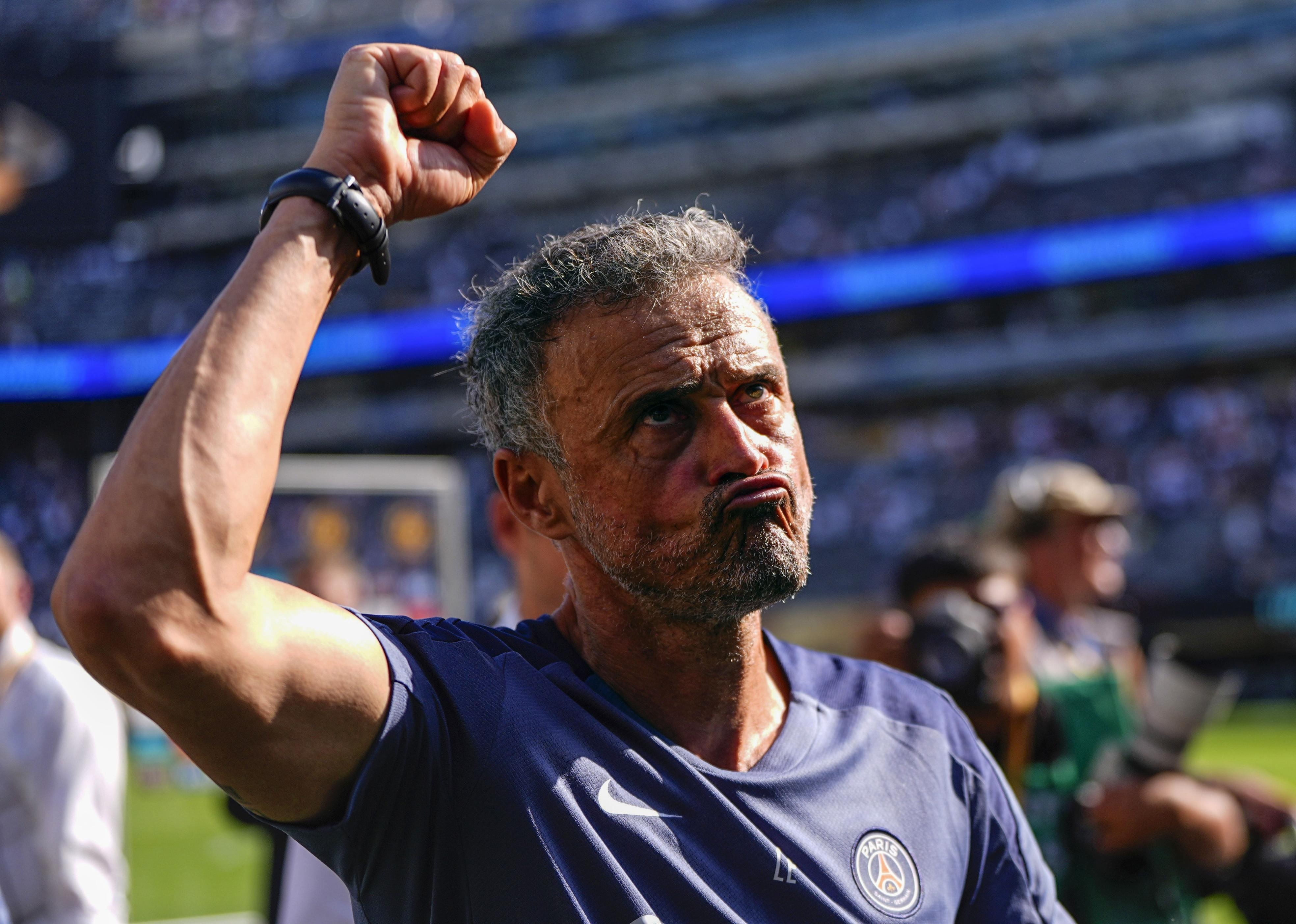 开云入口-恩里克：登贝莱的进球不可思议，简直就像游戏里才有的画面